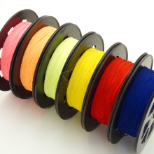 WR01-컬러 실키코드 0.7mm 원색/네온컬러계열 실팔찌 실발찌 매듭팔찌끈 색상선택(6 미터)